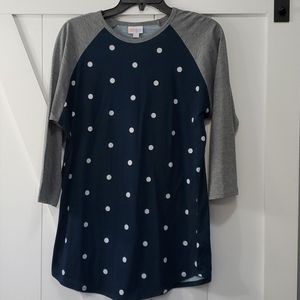 Lularoe quarter sleeve shirt